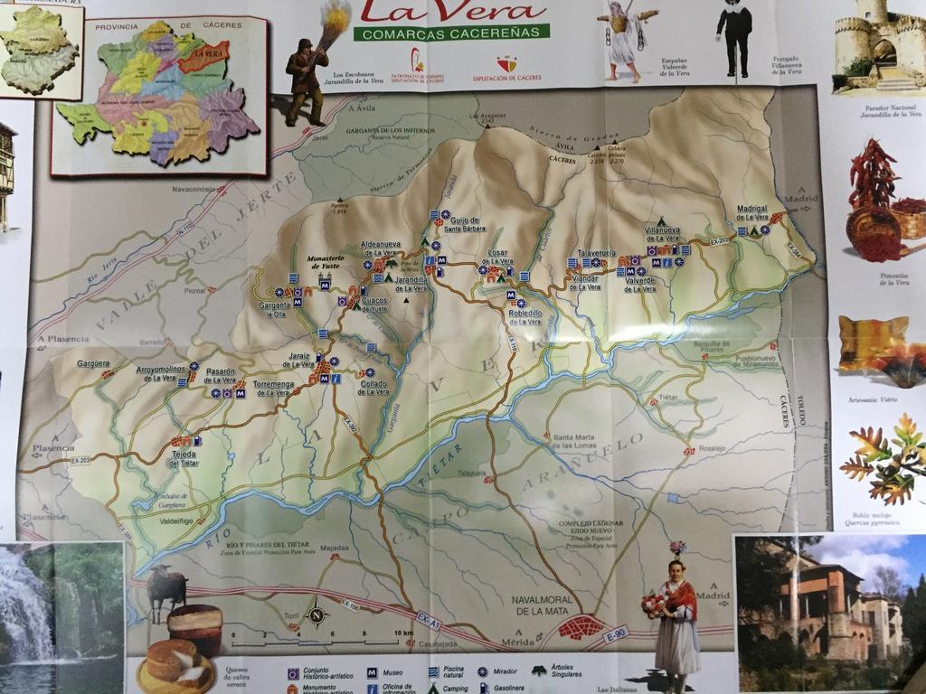 Casa Rural Sierra De Tormantos Guijo de Santa Bárbara Eksteriør bilde